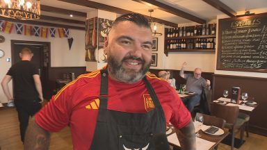 What happens when an Englishman walks into a Glasgow tapas bar ahead of the Euros final?