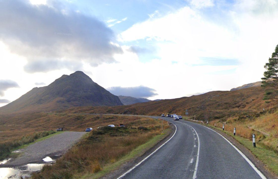 Motorcyclist in hospital after crash involving car as air ambulance called to Glencoe