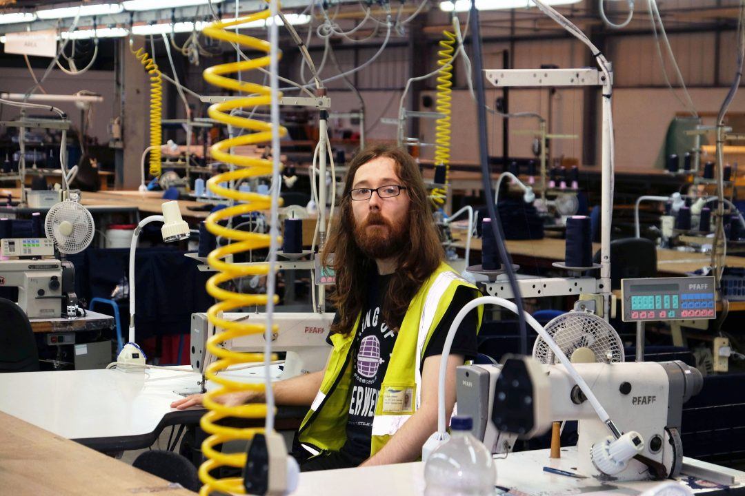 Dozens of disabled workers at NHS uniform factory Haven Products in Larbert face redundancy