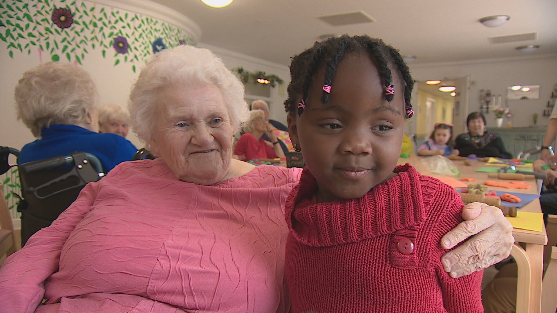 Elderly residents have praised the 'marvellous' training programme 