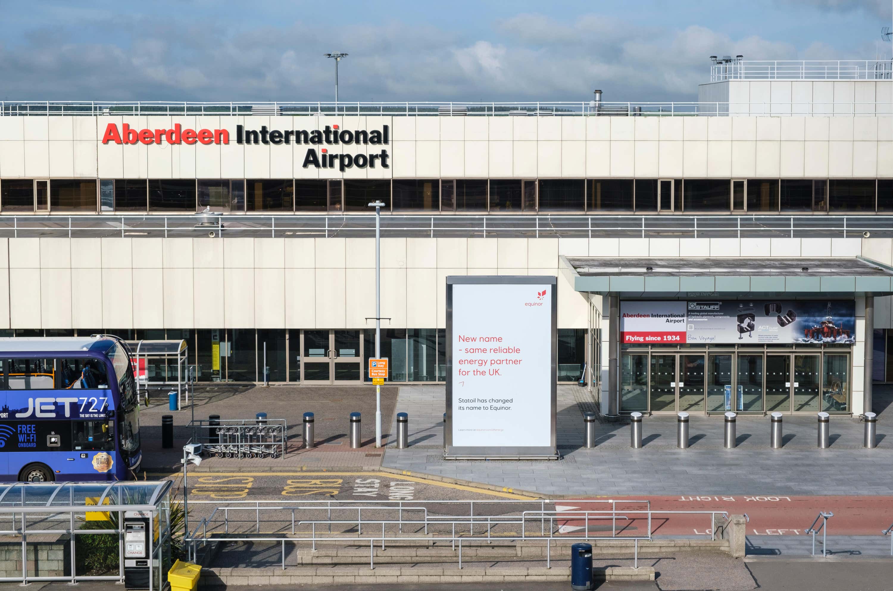 Around 100 staff at Aberdeen Airport were balloted for industrial action (Alamy/PA)