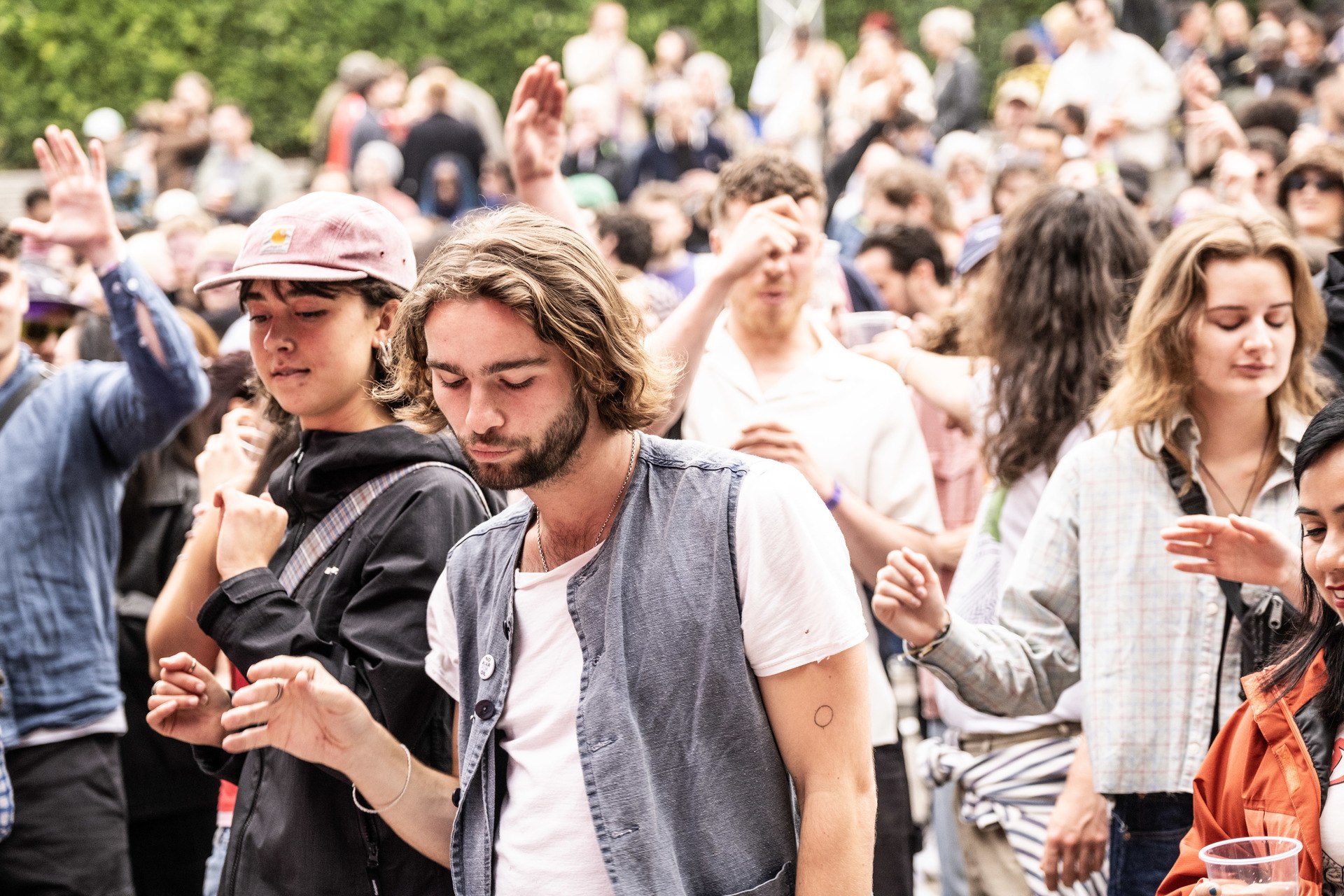 Revellers danced to Gilles Peterson and Shanti Celeste & Peach