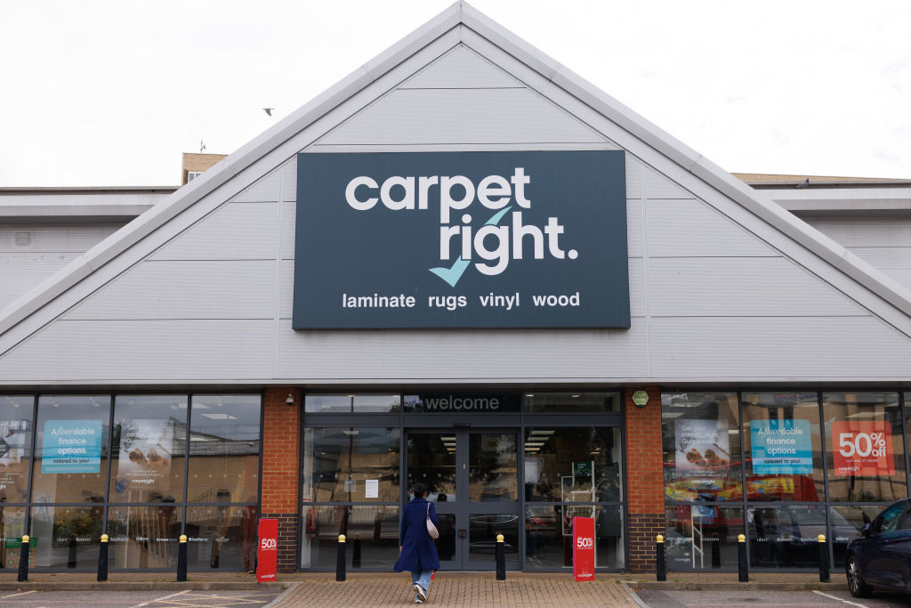 More than 1,800 jobs at risk as Carpetright set for administration