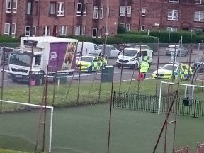 Mobility scooter user suffers ‘life-threatening’ injuries after being hit by HGV in Glasgow