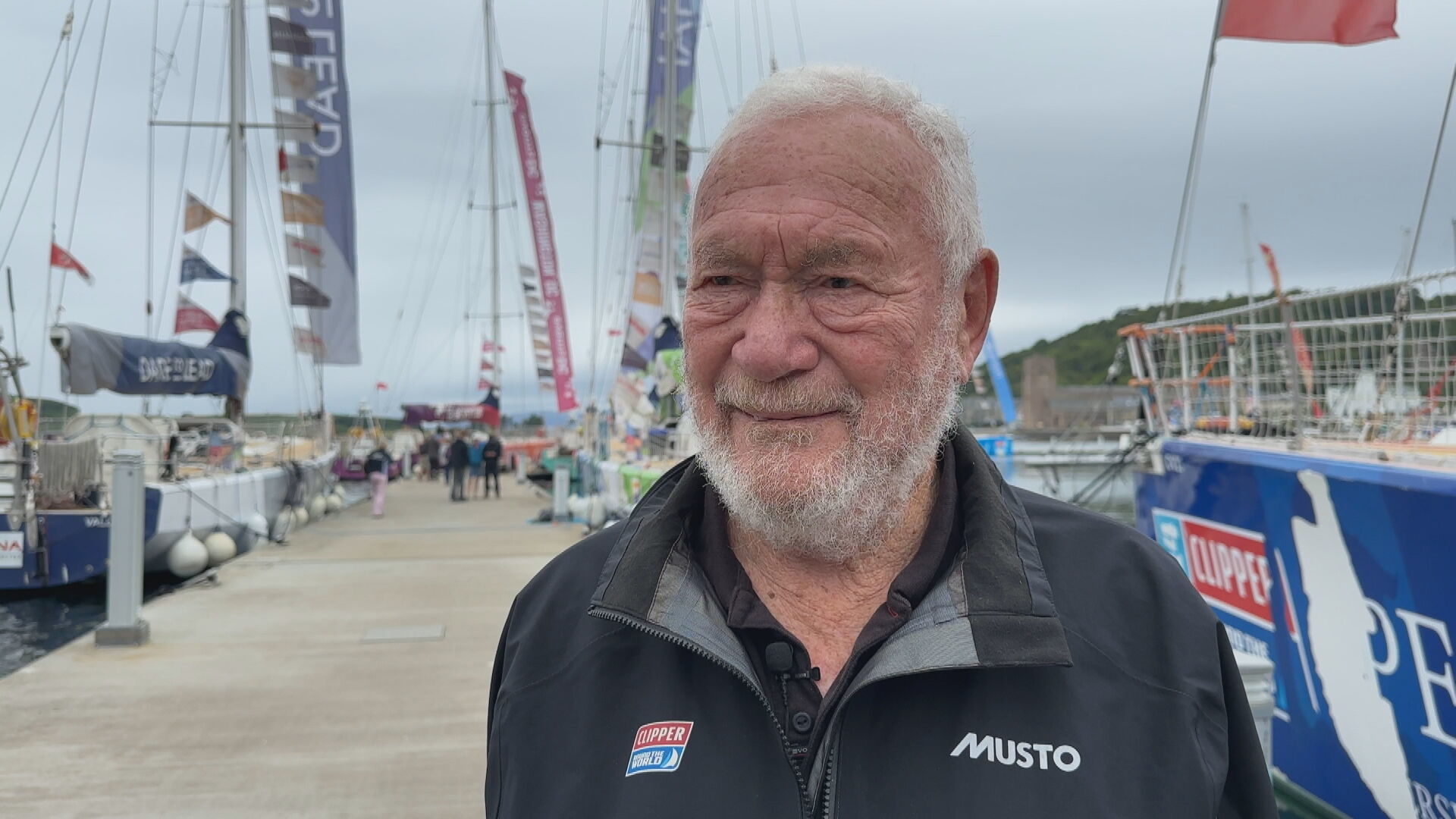 Sir Robin Knox-Johnston, President of Clipper Ventures.