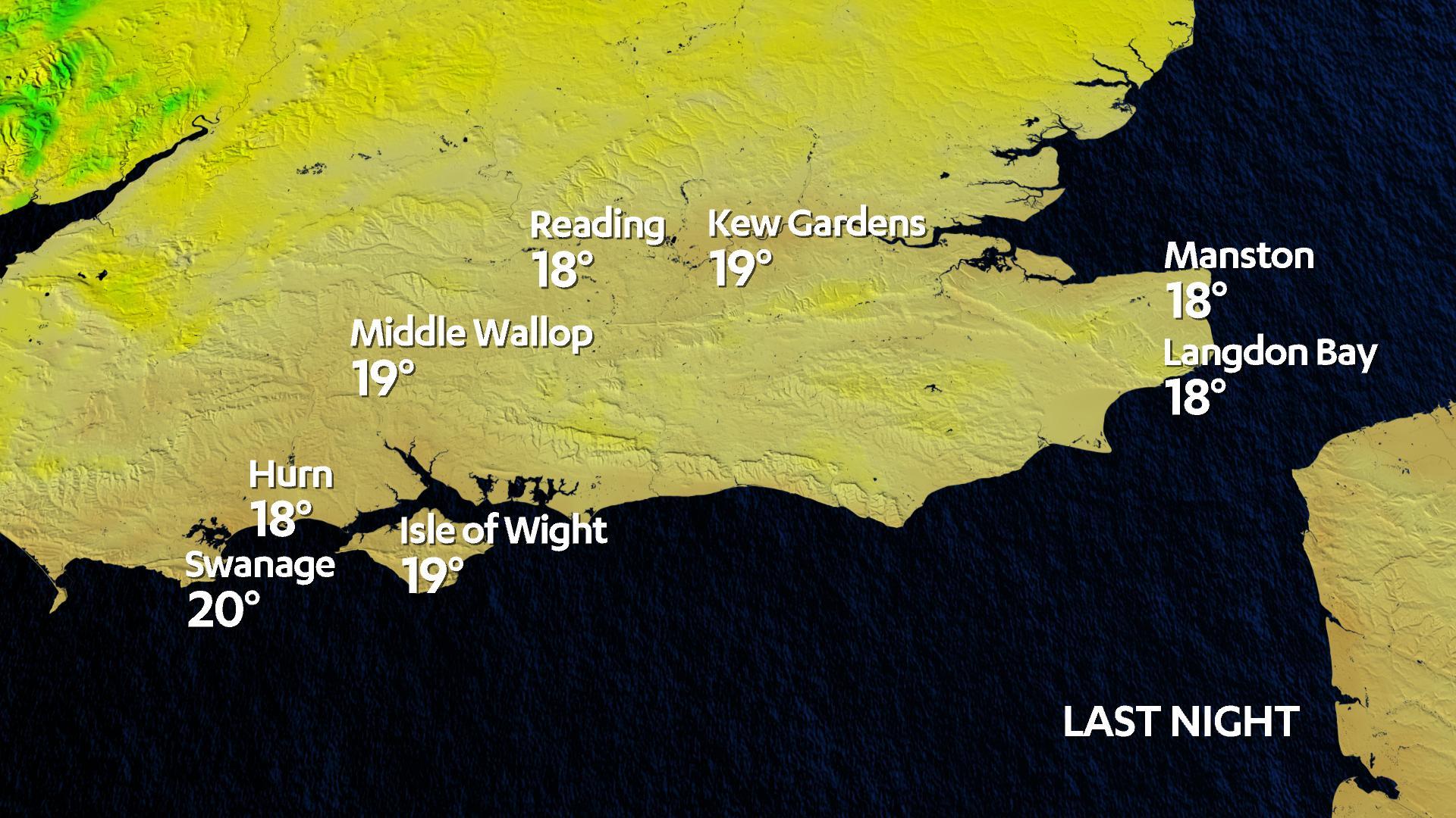 Temperatures in London have been in the low 30s on a few occasions this July.