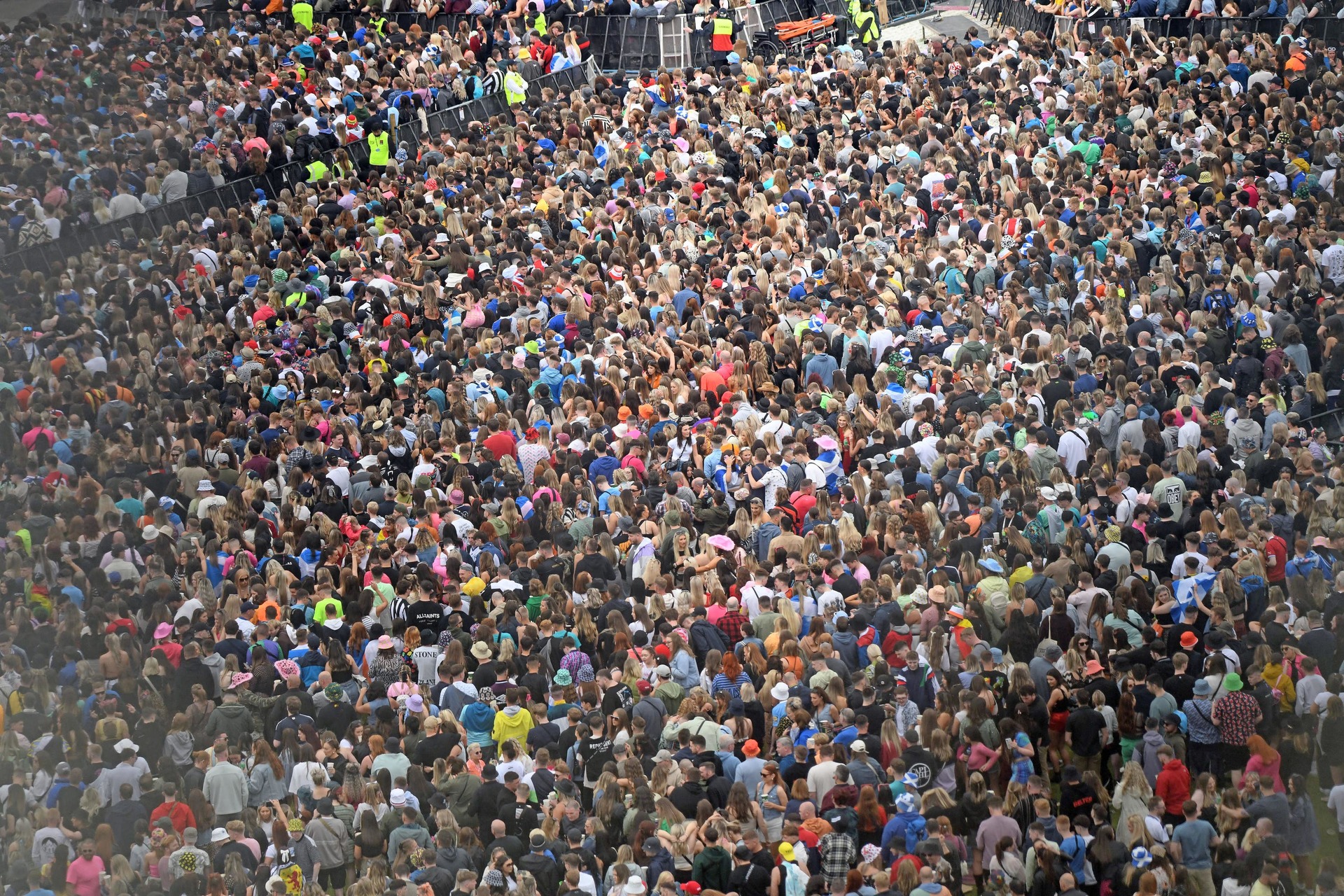 The festival on Glasgow Green is the largest in Scotland (Michael Boyd/PA). 