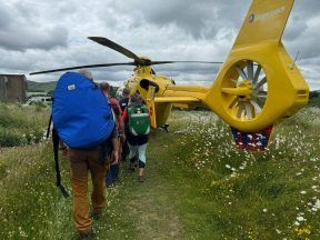 Mountain biker rescued by helicopter at Glentress after being found ‘seriously injured’