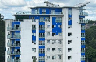 First high-rise in Scotland has highly flammable cladding removed after Grenfell