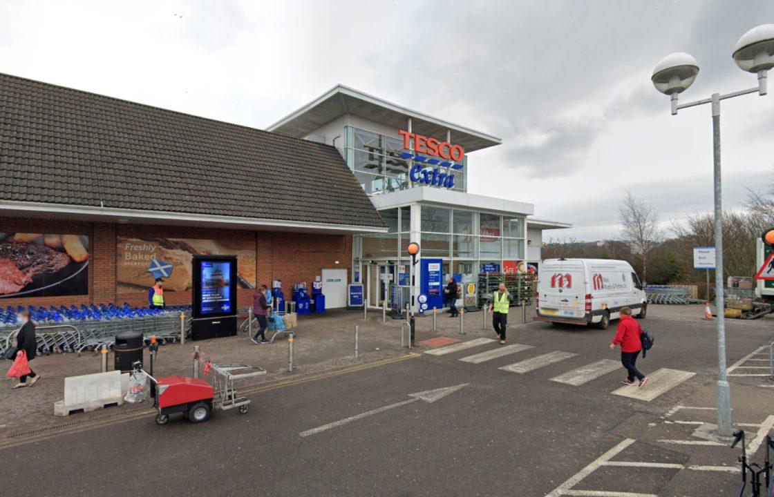 Driver ‘flees’ after hitting parked car and damaging bollards in Tesco car park in Aberdeen