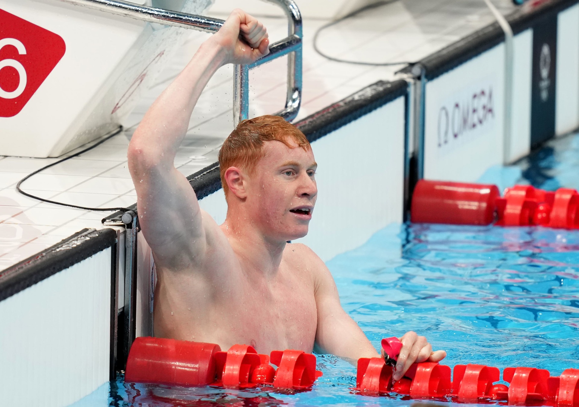 Dean won the men’s 200m freestyle title at the Tokyo Olympics three years ago (Joe Giddens/PA). 