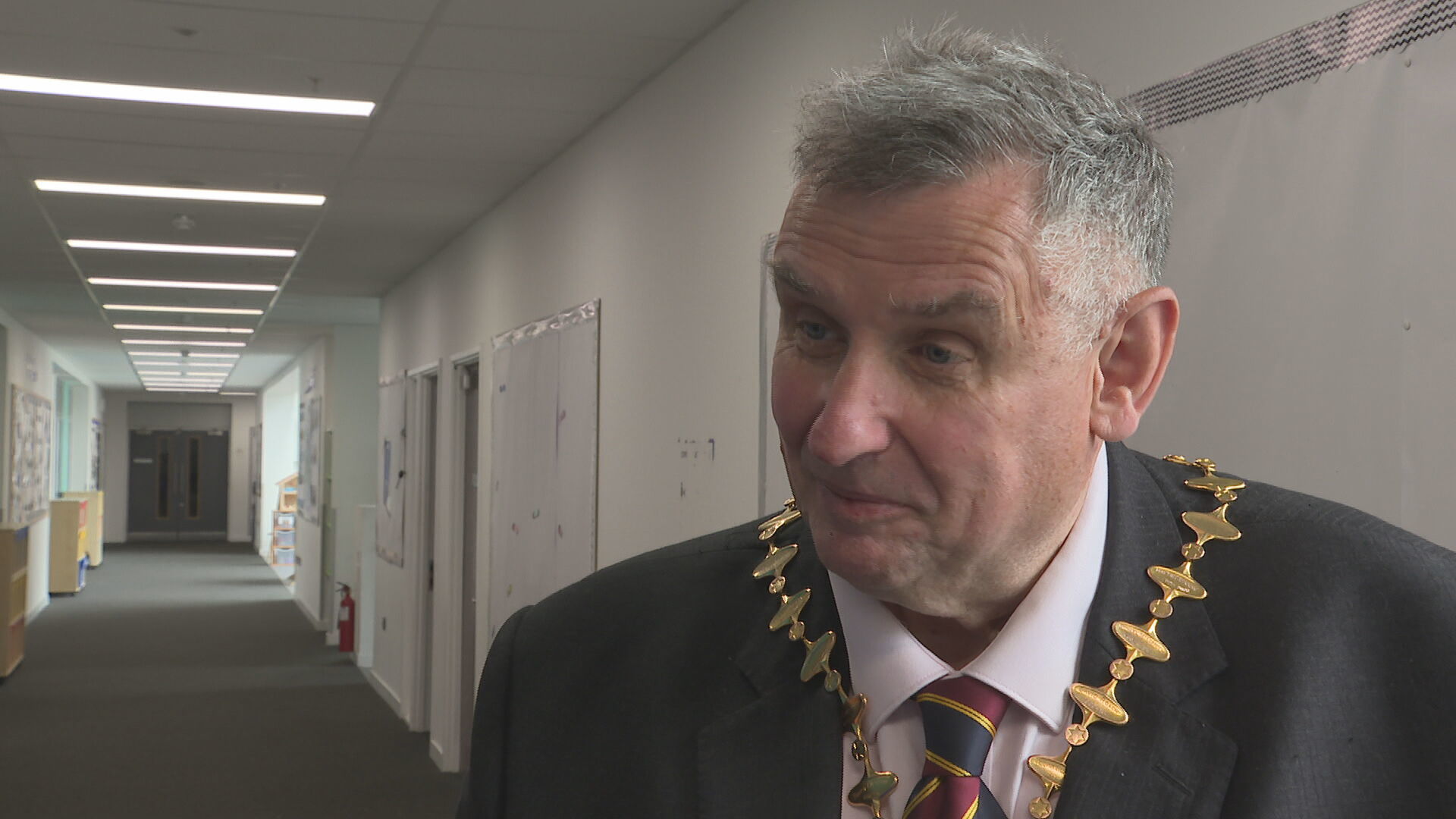 Lord Provost Drew McKenzie, Inverclyde council