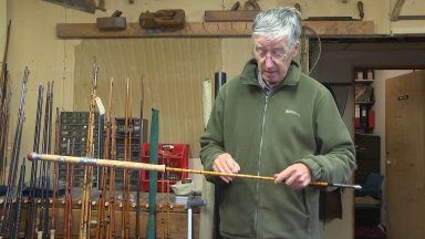 Master craftsman reels in career after decades of creating bespoke fishing rods