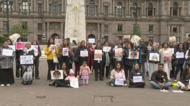 Vigil held in Glasgow’s George Square for trainee doctor who was raped and killed in India