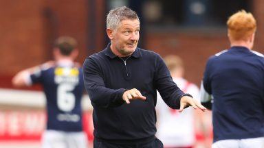 Tony Docherty challenges Dundee to hold onto top-six Premiership place