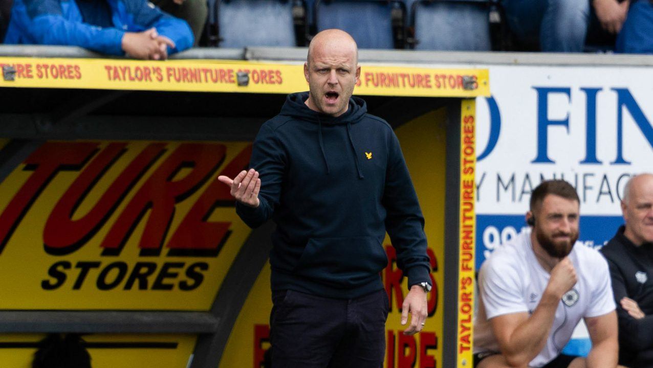 Hearts boss Steven Naismith will think twice about making multiple changes again