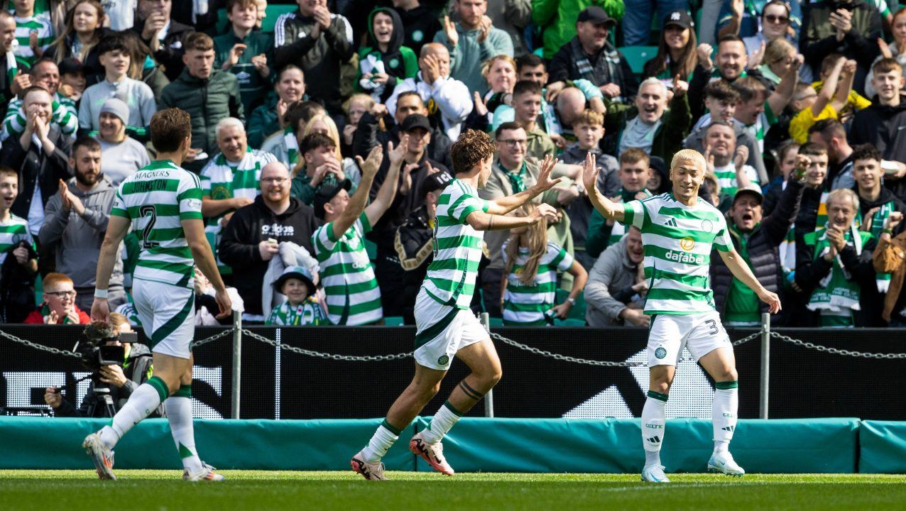 Daizen Maeda at the double as Celtic brush aside Hibs in Premier Sports Cup