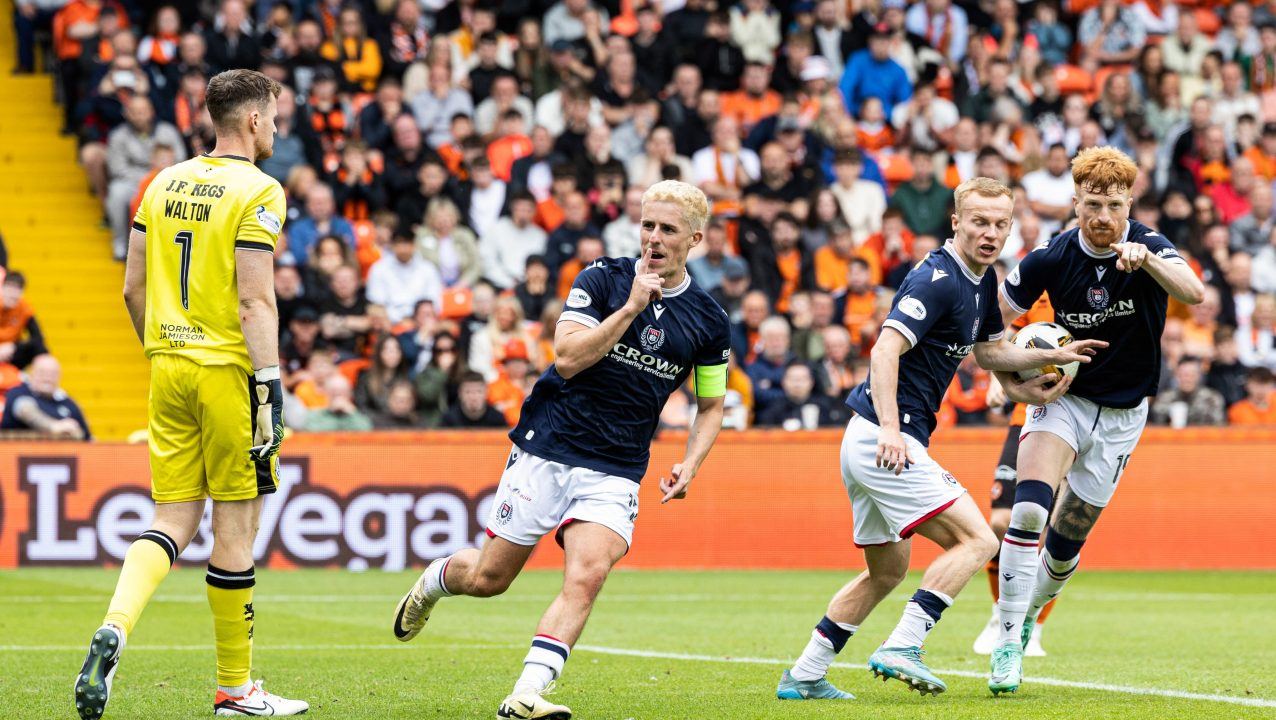 Dundee deny Dundee United winning return to Premiership with late leveller