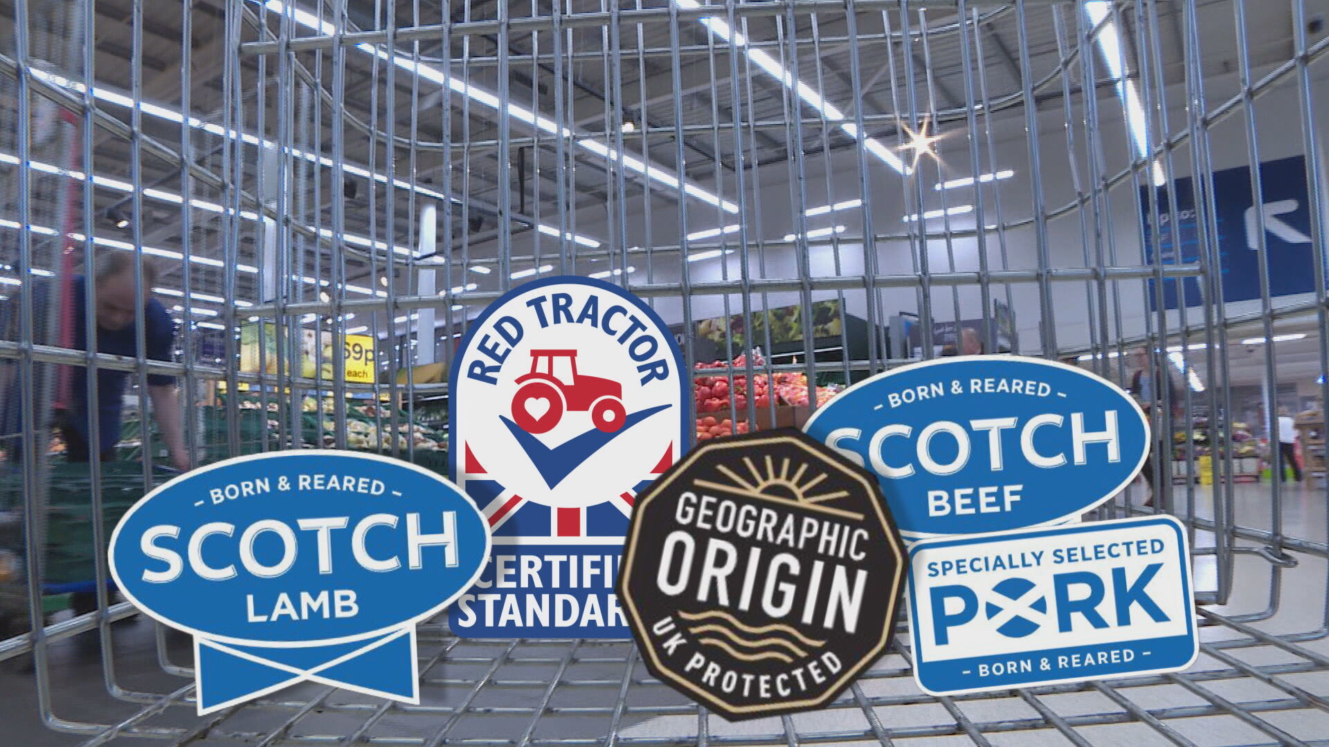 Certifications include Scotch Beef, Specially Selected Pork and Red Tractor standards