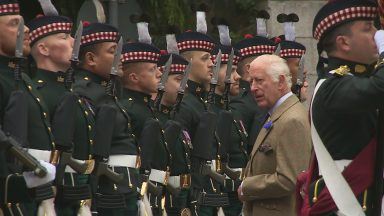 King Charles welcomed to Balmoral for summer break