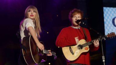 Ed Sheeran joins Taylor Swift for Wembley concert duet