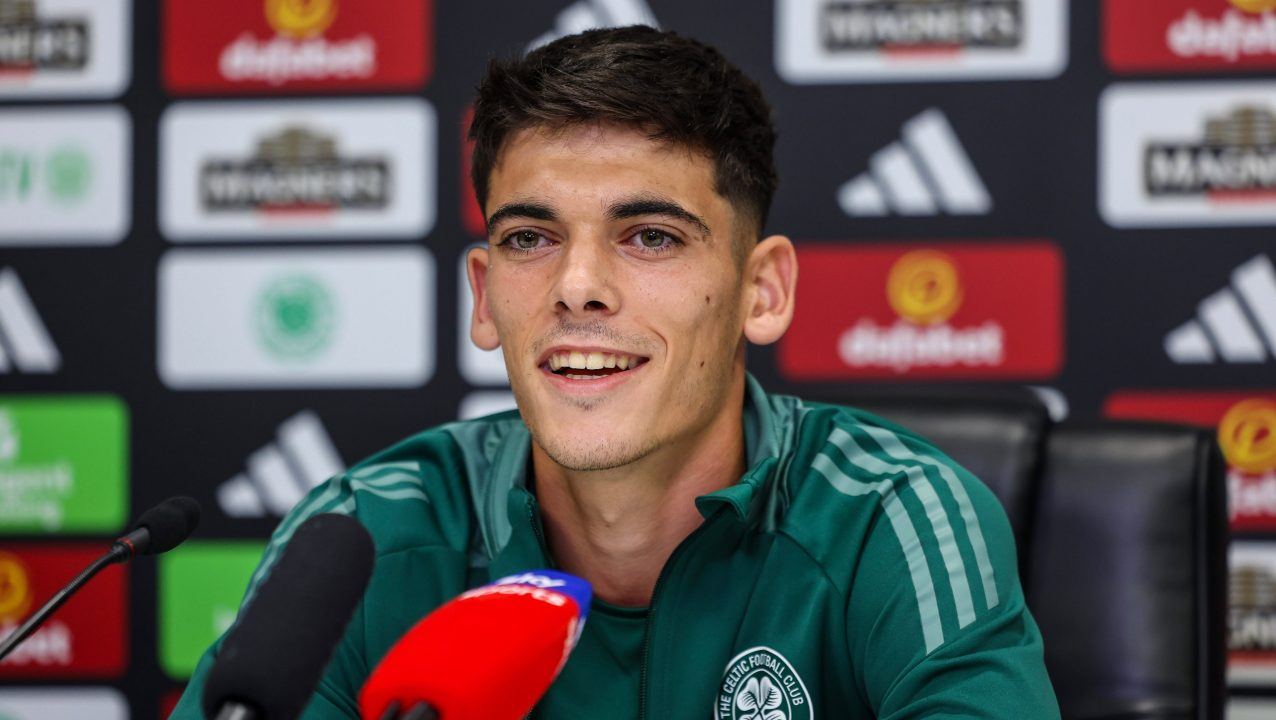 Alex Valle says it’s ‘amazing’ to have joined Celtic on loan from Barcelona