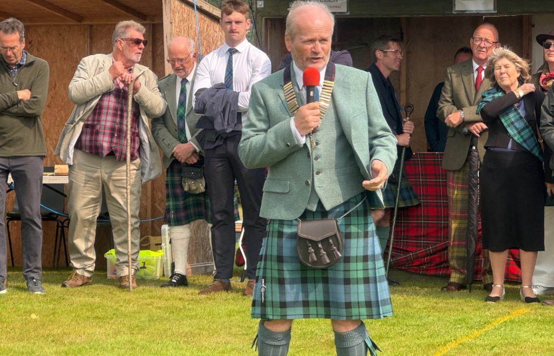 Scotland’s first astronaut David Mackay returns home as chieftain of Highland Games