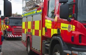 Two people treated at scene after fire crews tackle blaze in first-floor Edinburgh flat