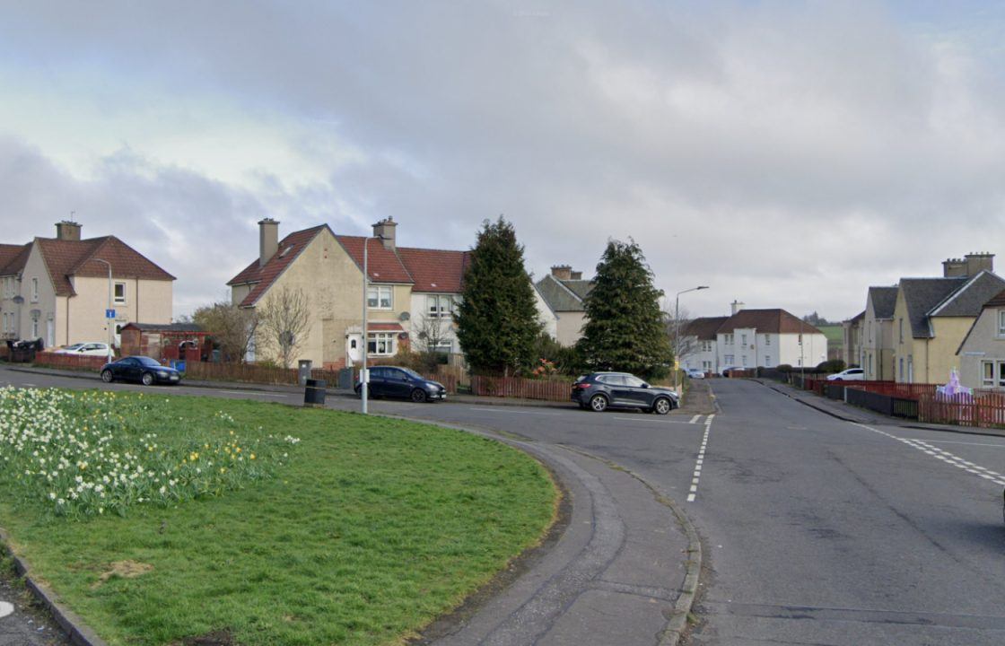 Search for driver after schoolboy hit by car while on bike in Chapelhall