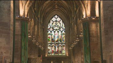 Immersive art installation at St Giles’ Cathedral