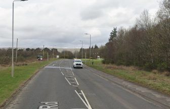 Driver in hospital after crash between SUV and road sweeper in Cumbernauld