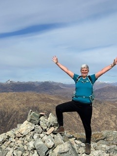 Tracey has been climbing in Munros to prepare for the year-long challenge