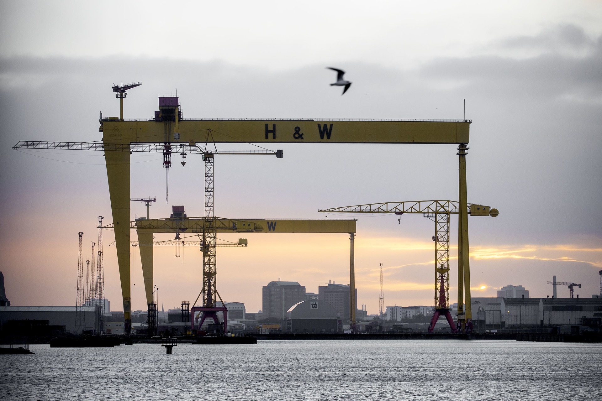 The operational companies which run the shipyards are expected to continue trading (Liam McBurney/PA). 