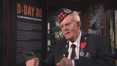 D-Day veteran Jim Glennie, 99, still volunteering at Aberdeen military museum