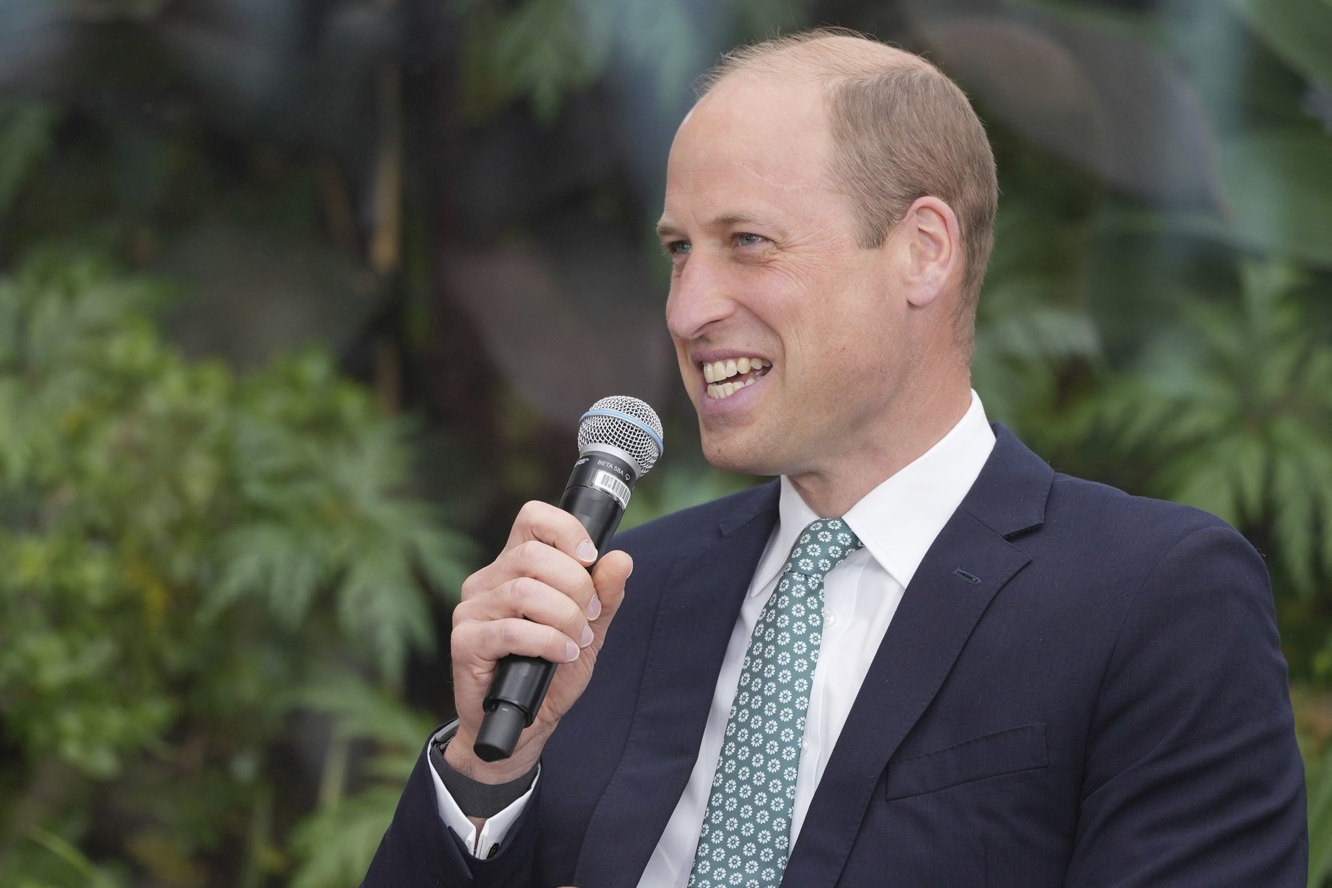 The Prince of Wales speaks during an event hosted by the Earthshot Prize (Kin Cheung/PA). 