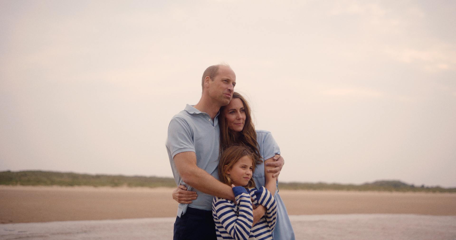 The Prince and Princess of Wales with daughter Princess Charlotte