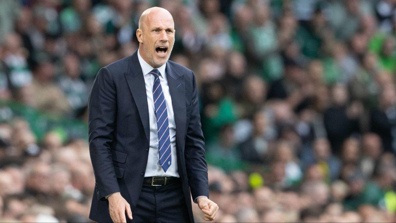 Rangers manager and players confronted by angry fans after Old Firm loss