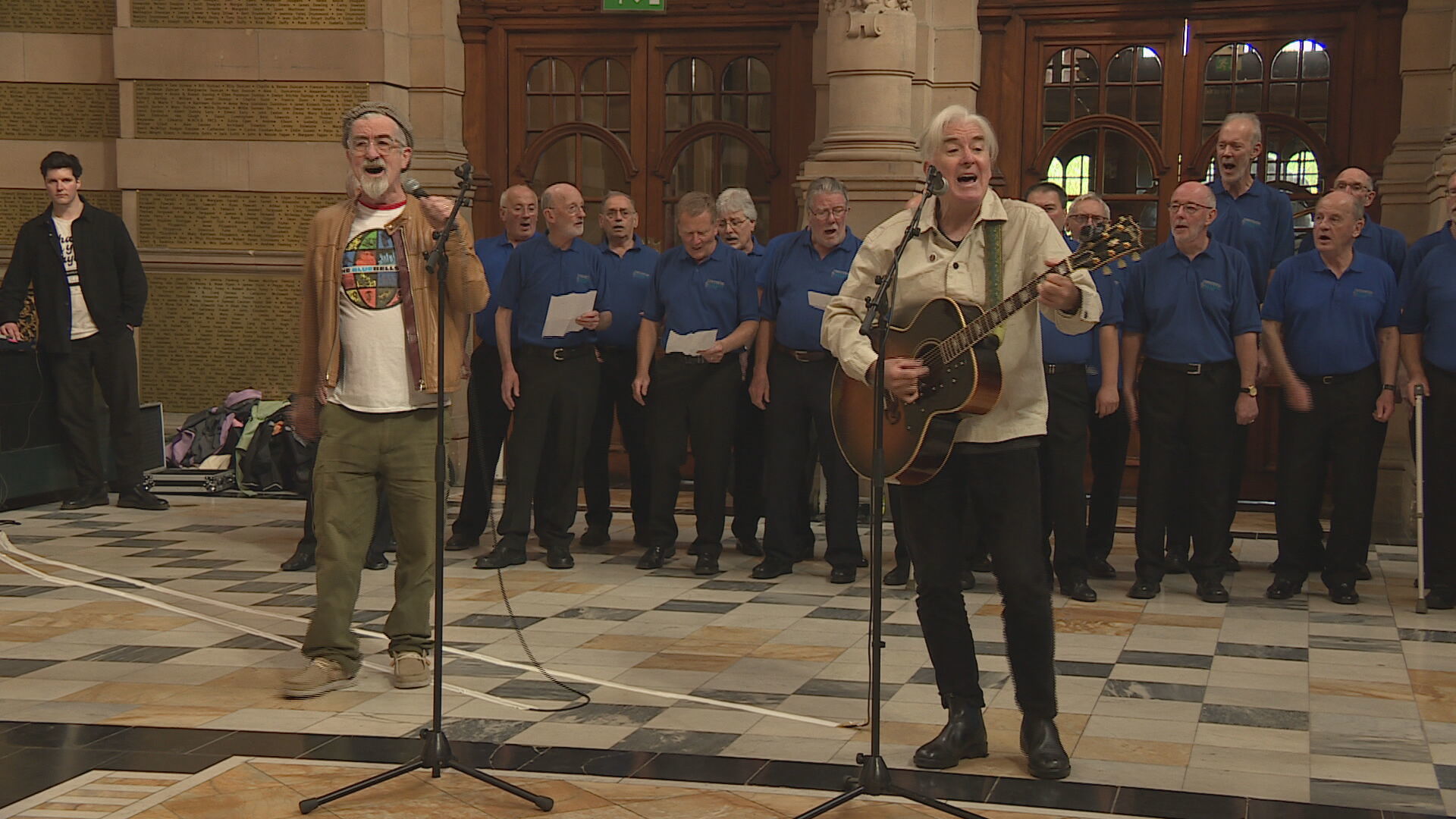 The Bluebells perform with a dementia-inclusive choir