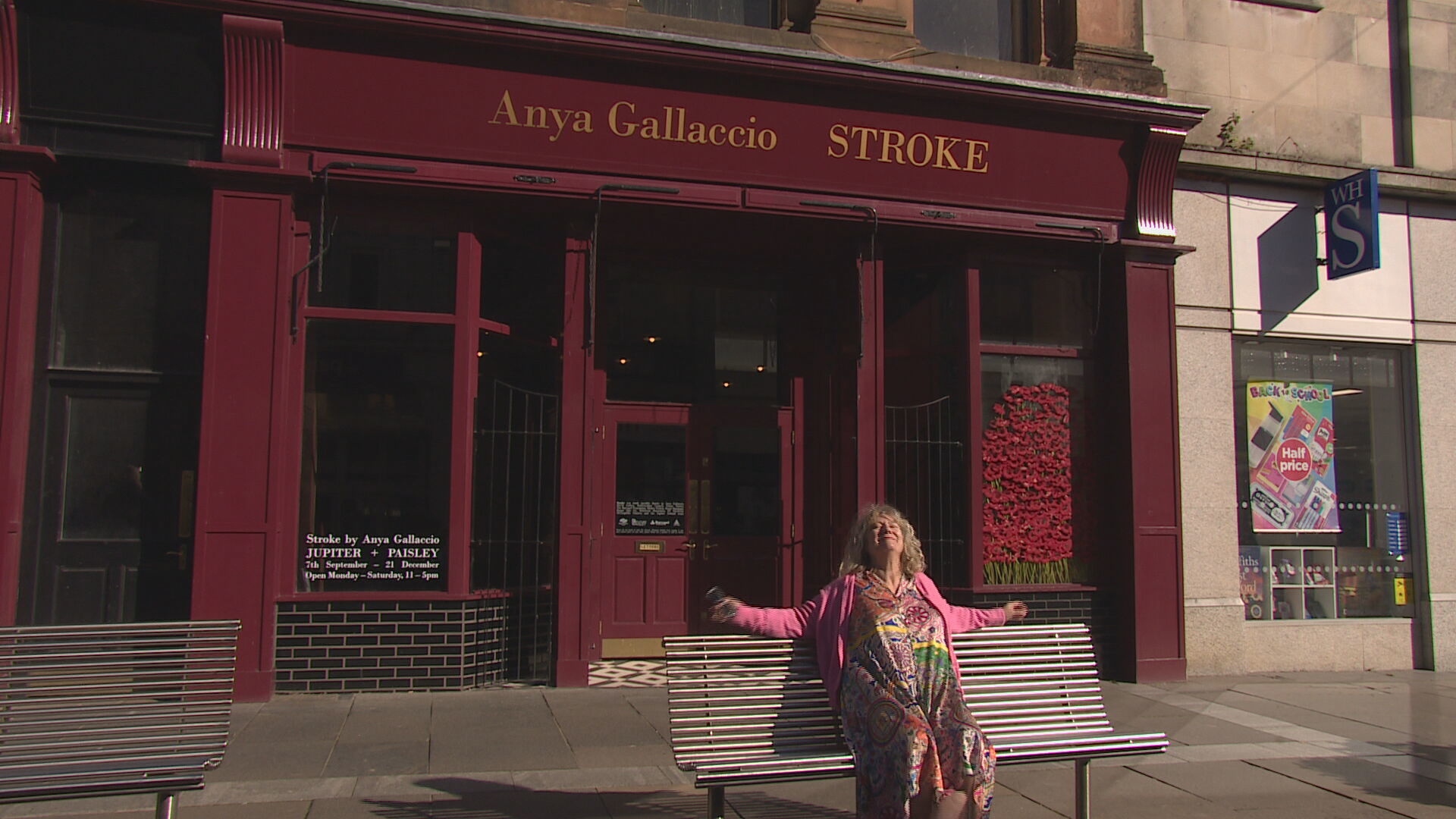 The shop, named Stroke, will be viewable at 18 High Street, Paisley from September 7 to December 31. 