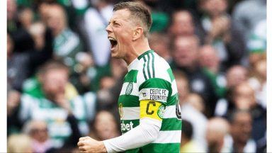 Celtic ease to 3-0 win over Rangers in first Old Firm game of Premiership season