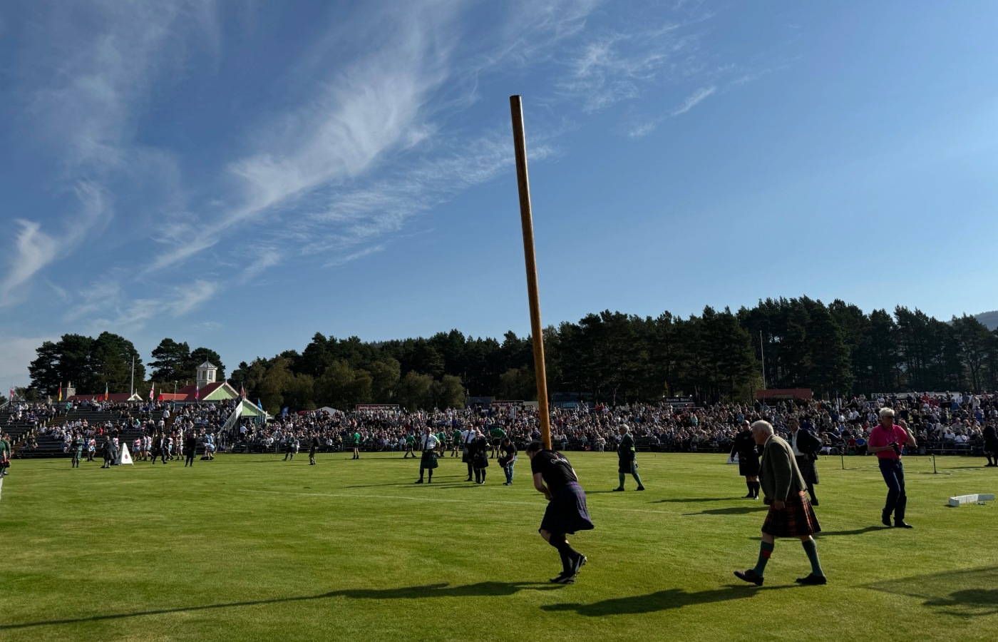 Braemar Gathering Highland games.