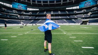 Scottish teen Jude Colvin aiming for American dream to win NFL Super Bowl