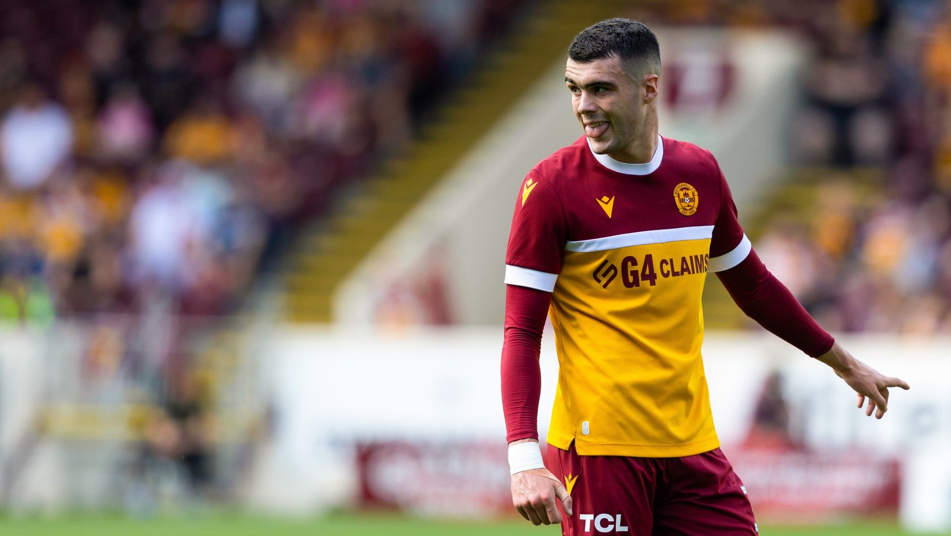 Motherwell's Lennon Miller has been called up to the Scotland squad. 