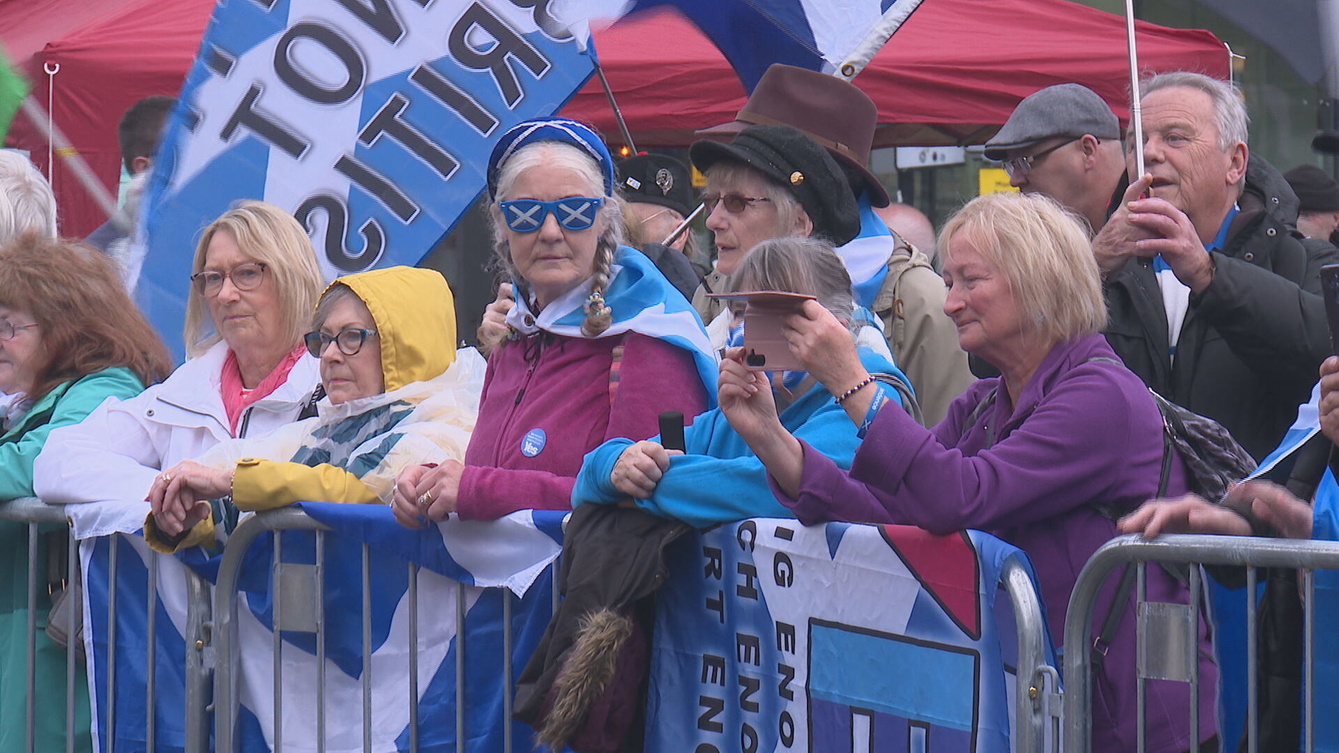 Independence rally held at George Square on September 14, 2024