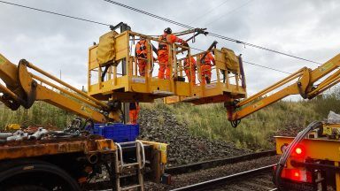 Cross-border train passengers ‘stranded’ after tree destroys wires on West Coast Mainline