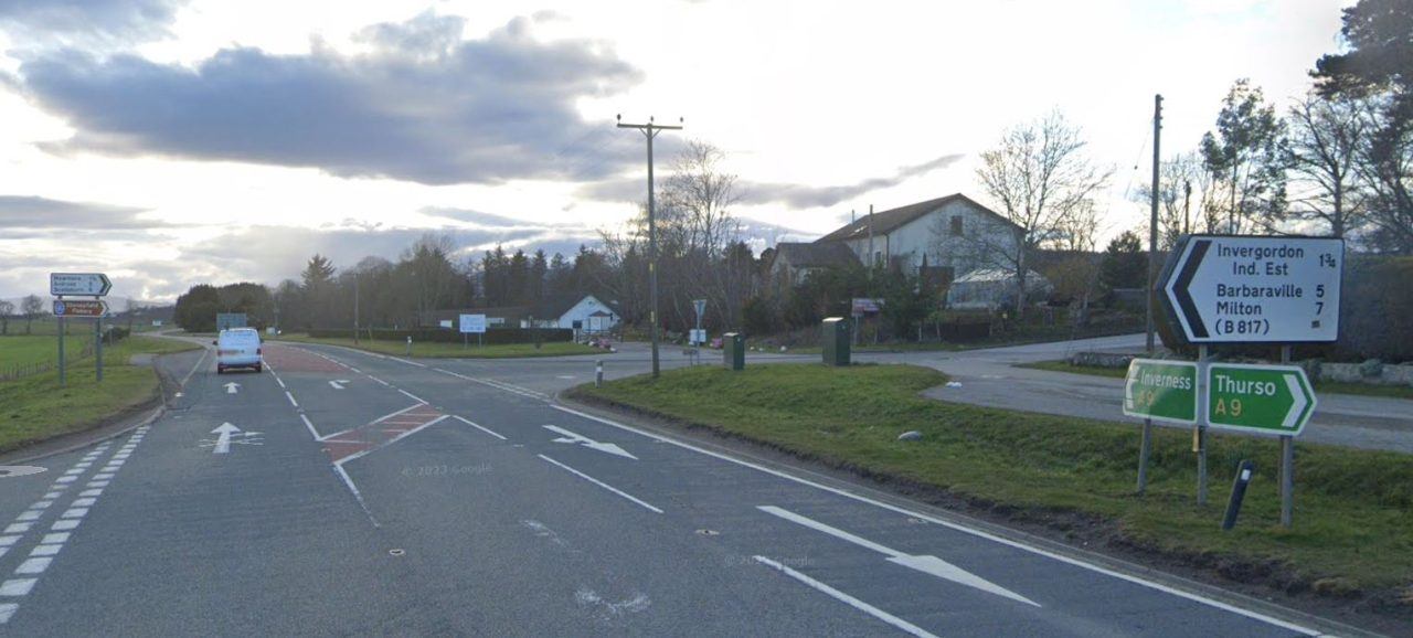 Two seriously injured in three-car crash on A9 crash near Invergordon