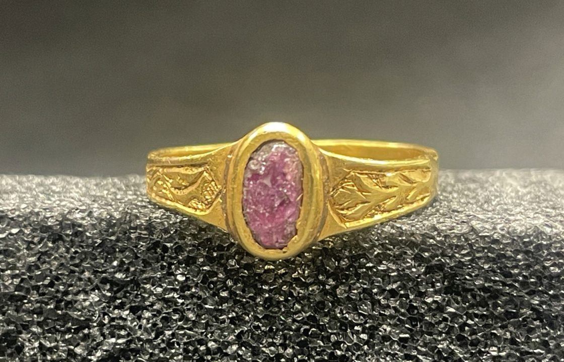 Medieval ring found at Dundonald Castle allocated to National Museums Scotland