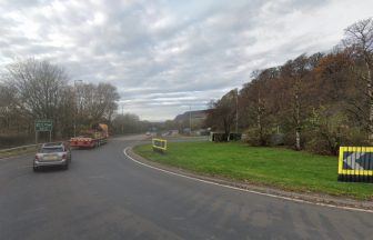 Police officer among three in hospital after two crashes on A82 near roundabout