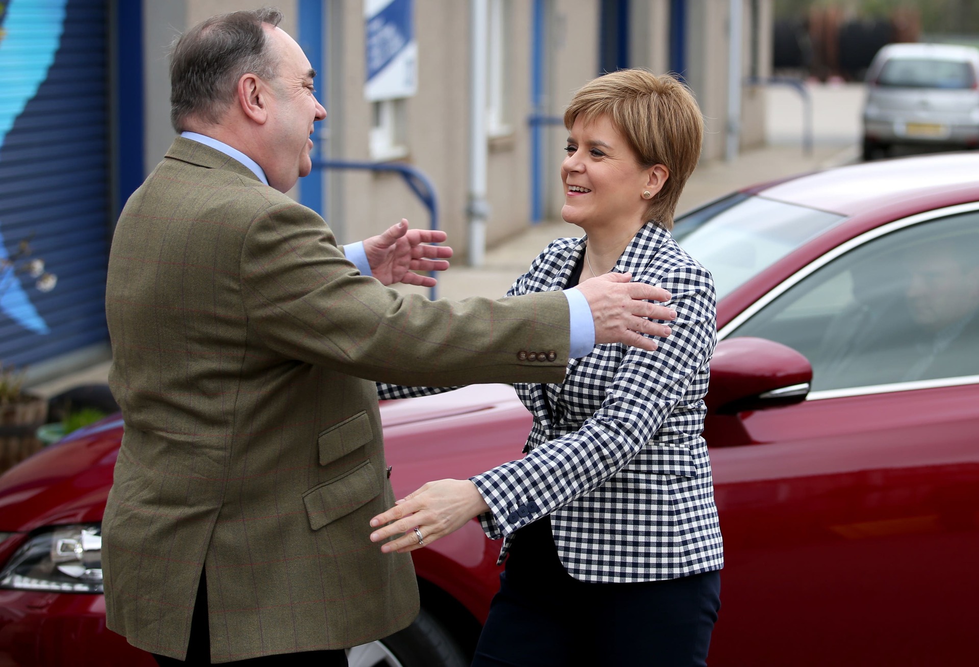 Nicola Sturgeon;and Alex Salmond were initially political allies (Jane Barlow/PA). 