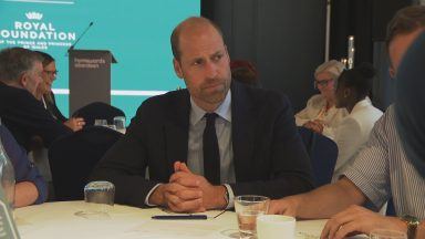 Prince William meets with North East homeless charities